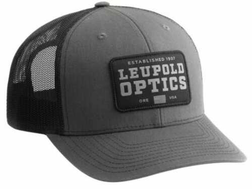 Leupold Established 1907 Trucker Hat Gray/Black