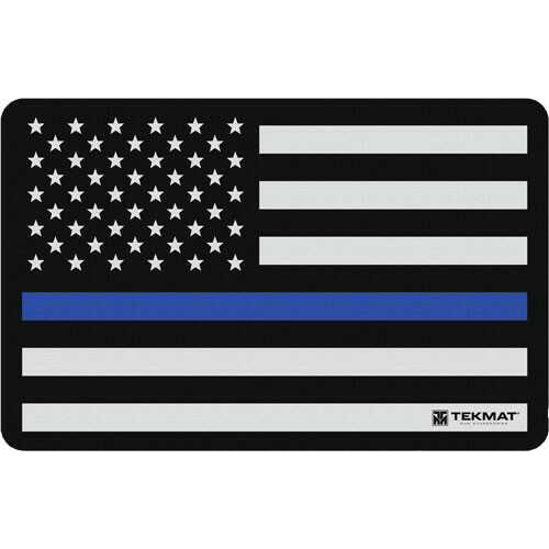 Armorers Bench Mat 11"X17" Police Support Flag Md: 17-POLICE