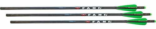 Pse Xbow Arrow Fang 20" Carbon Fits Coalition 3pack