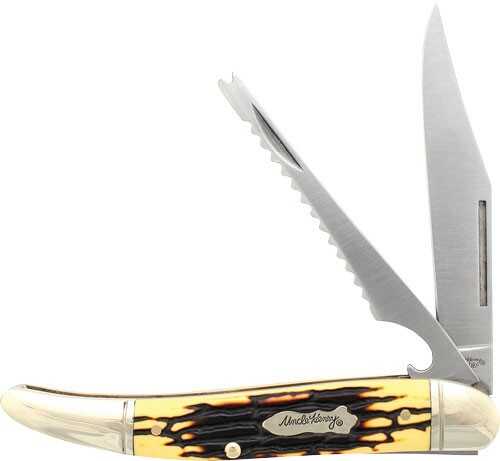 Taylor Brands / BTI Tools Uncle Henry Knife Traditional Fish Pocket 3.3" Blade