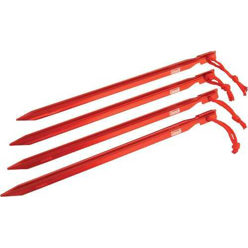 Coleman 9" Heavy Duty Aluminum Tent STAKES 4 Per Pack