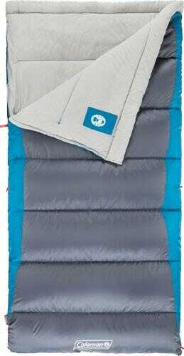 Coleman Autumn Glen B&T 30 Deg Sleeping Bag 81" x 39" Gray/Blue Md: 2000029002