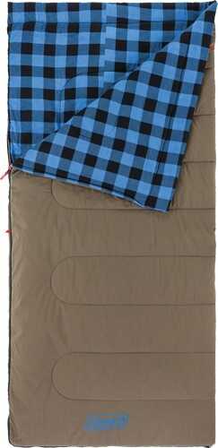 Coleman Autumn Trails 30 Deg Big & Tall Sleeping Bag Blue Md: 2000030261