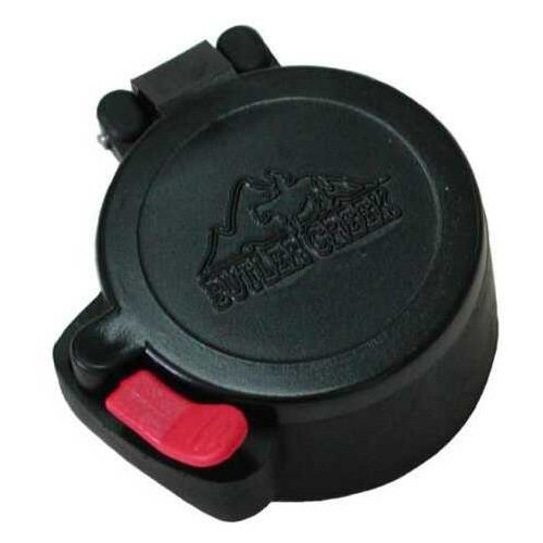 Butler Creek Flip Open #7 Eye Scope Cover Black