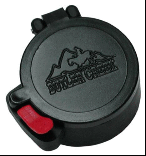 Butler Creek Flip Open #13 Scope Cover Black