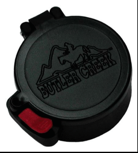 Butler Creek Flip Open #19 Eye Scope Cover Black