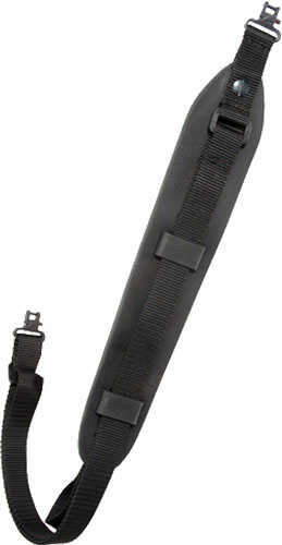 Click to see larger image. TOC Super Grip Sling 1.25" W/Swivels Black