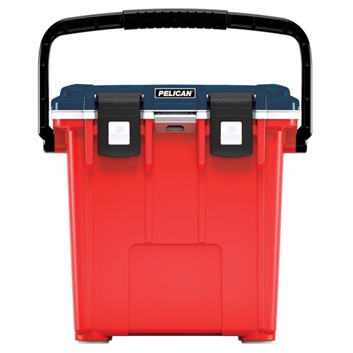 Pelican COOLERS IM 20 Quart Elite Red/White/Blue-Body Red