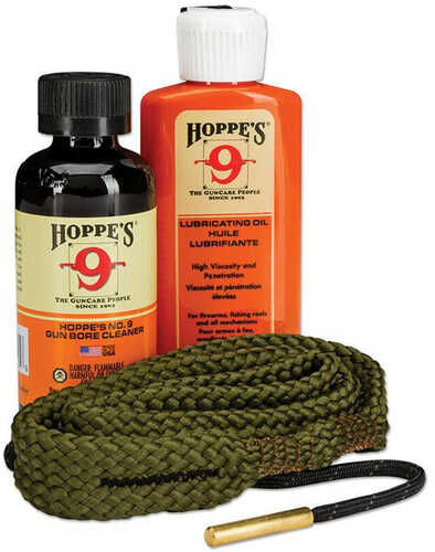 Hoppes Boresnake Cleaning Kit Combo With Clp .22/.223 Rifle