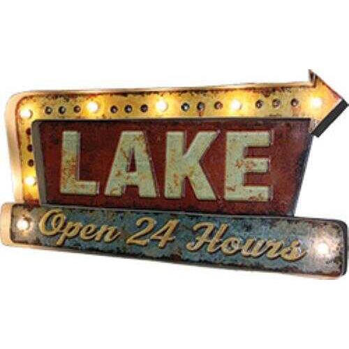 Rivers Edge Products LED Metal Bar Sign 20" x 10.5" 2" Md: 2220