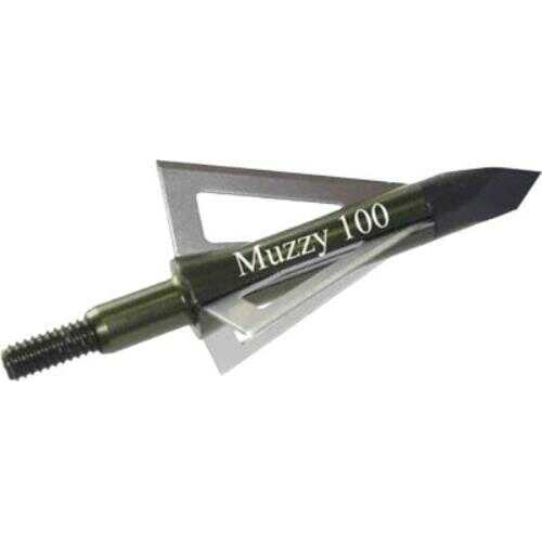 Muzzy Archery BROADHEAD Standard XBOW 3-Blade 100 Grains 3/16" Cut 6Pk
