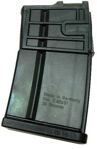 Heckler & Koch HK Magazine Mr762 7.62X51 20 Rounds Translucent Smoke Polymer