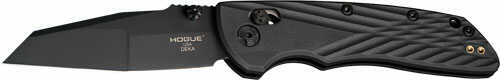 Click to see larger image. Hogue Deka Able Lock Folder 3.25" Mod Wharncliffe Poly Black