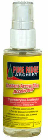 Pine Ridge Archery Products Accelerator For Instant Arrow Glue 2fl Oz