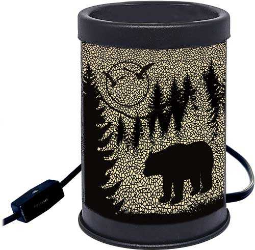 Rivers Edge Bear Silhouette Candle Warmer