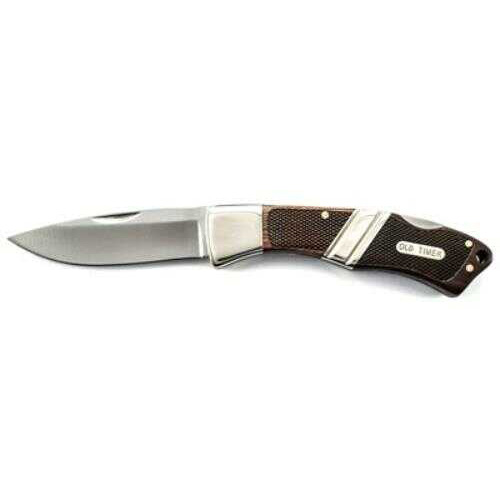 Schrade Knife Mountain Beaver SR. 3.2" W/Leather Sheath