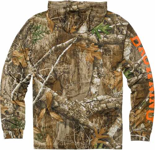Browning Hooded L-sleeve Tech T-shirt Realtree Edge X-large
