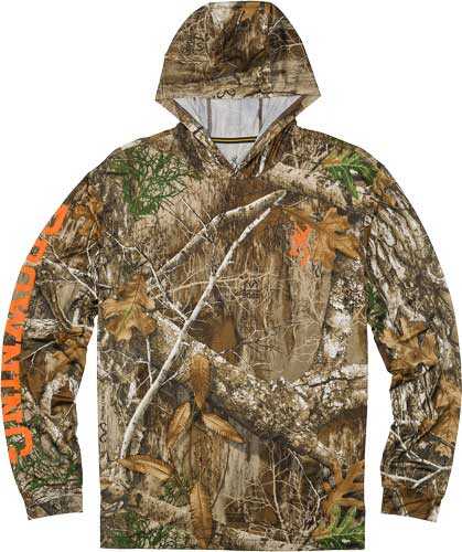 Browning Hooded Long-sleeve Tech T-shirt Realtree Edge Xx-large