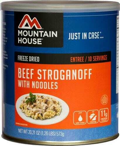 Mountain House #10 Can Beef STROGANOFF W/ NOODLES 10 SERVS