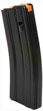 C Products Defense AR-15 Magazine 223 Remington Aluminum Teflon 30 Round Black/Orange Follower (Per 1) 3023001178CPD