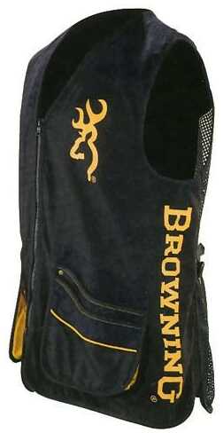 Browning Team Shooting Vest Black/Gold Xx-Large