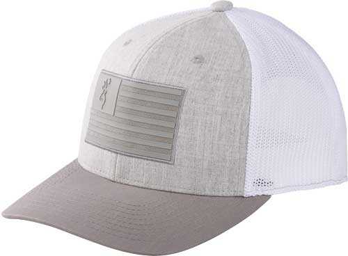 Browning Cap Recon Flag Mesh Snapback Pactch Gray Osfm