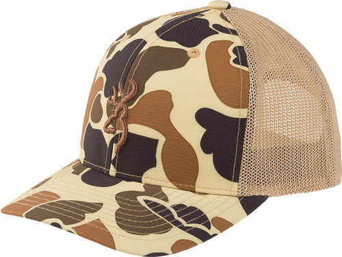 BG Cap Cupped Up Mesh 110 Snap Back Vintage Tan BUCKMARK OSFM