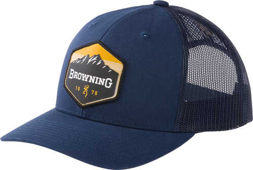 Browning Cap Diamond Creek Navy Mtn Patch Snapback Adj