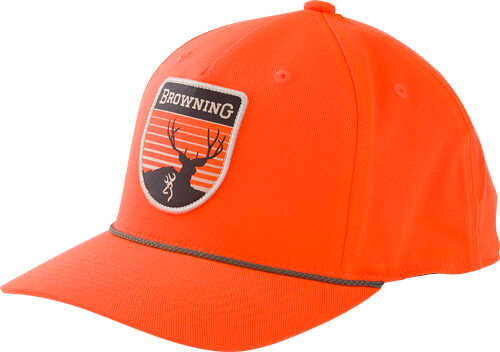 Browning Cap Pine Valley Blaze Orange With Muley Patch Adj