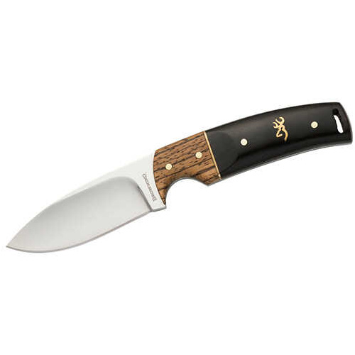 BG Knife BUCKMARK Hunter 3" Blade Hardwood W/Sheat-img-0