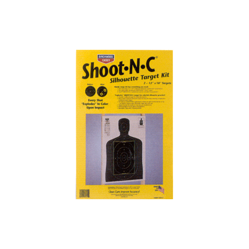 Birchwood Casey B/C Target Shoot-N-C 12"X18" Silhouette Kit
