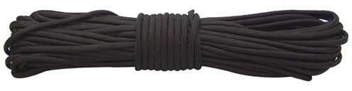 Red Rock 550 Parachute Cord 100 Feet Black-img-0