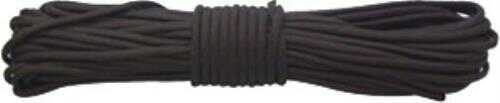 Red Rock 550 Parachute Cord 50 Feet Black-img-0