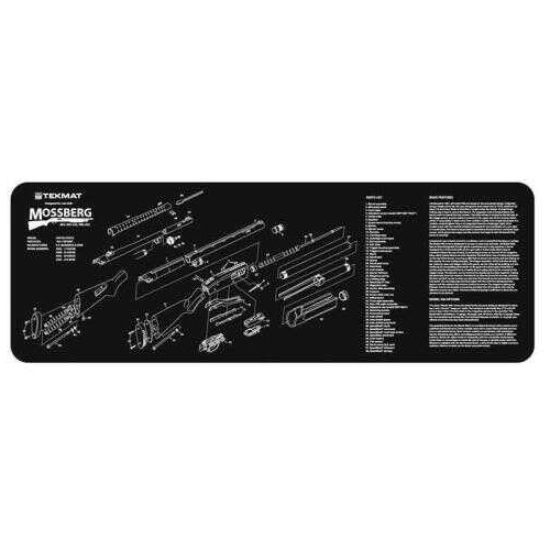 TekMat Armorers Bench Mat 12"X36" Mossberg 500 Shotgun-img-0