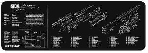 TekMat Armorers Bench Mat 12"X36" SKS Rifle