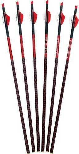 Parker Bows Red Hot XBOW Arrow 20" Carbon High Vel Red Capture NOCK 6Pk