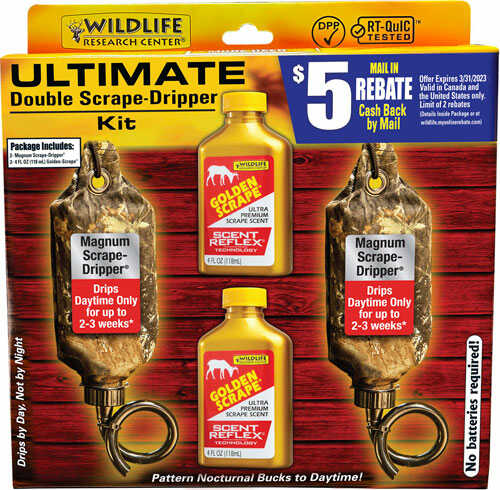 WRC Deer Lure Golden Scrape/ Dripper Double Combo