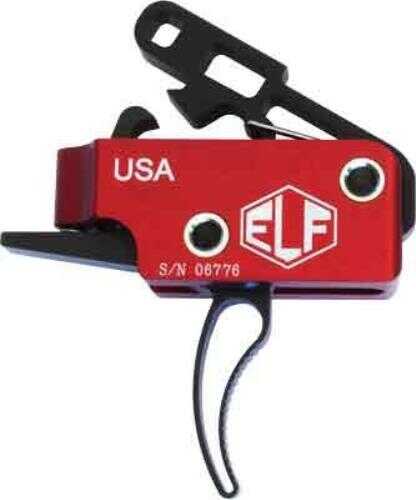 Elftmann Tactical Trigger AR-15 3-Gun Curved Adjustable 2.75-4Lbs.