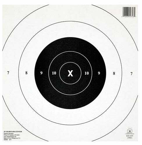 Champion Traps and Targets TGT Paper 10.5"X10.5" 25Yd. TIMED Rapid Fire 12Pk