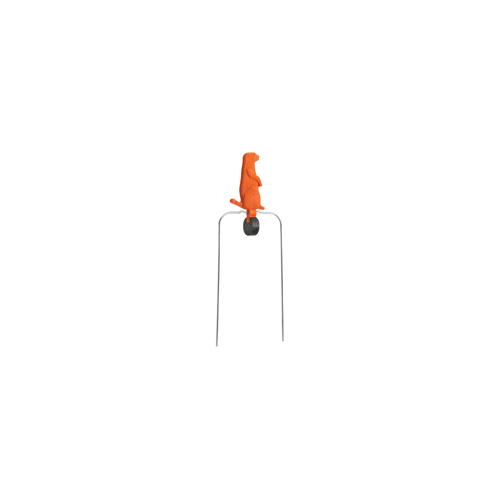 Champion Traps and Targets DURA-Seal 7" Prairie Dog Spinner Orange