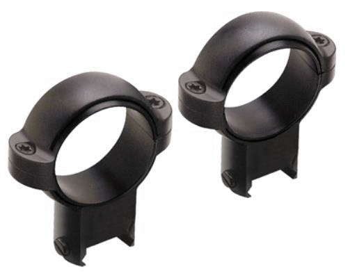 Burris Rings 3/8" Dovetail 1" High Steel Polished Black
