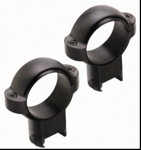 Burris Rings ZEE 1" High Steel Polished Black 3/8"