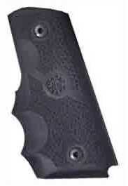 Hogue Grip Colt OFFICER'S ACP Wraparound W/Finger GROOVES