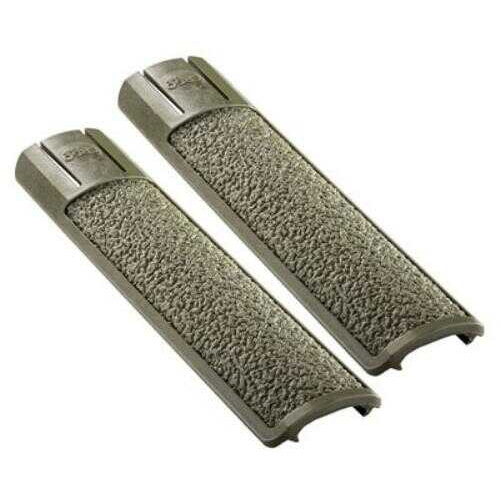 Ergo Grip Rail Cover Full Long Textured Picatinny OD Green 2Pk