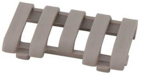 Ergo Grip Rail Cover Wire Loom 5 Slot Picatinny FDE 1Pk-img-0