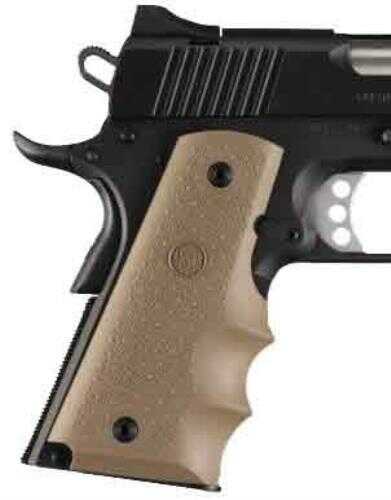 Hogue Grips Colt Govt Model W/Finger GROOVES FDE