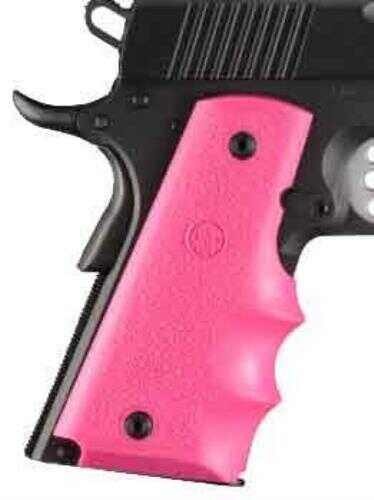 Hogue Grips Colt Govt Model W/Finger GROOVES Pink