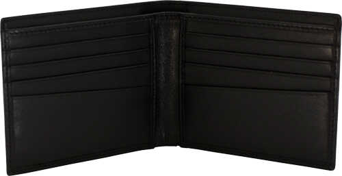CAMELEON S&W MEN'S Bi-Fold Wallet Black
