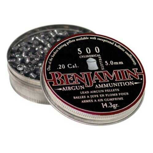 Benjamin Sheridan .20 Caliber Pellets 14.3 Grain Cylinder 500-Pack