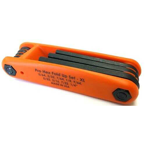 Easton Outdoors Xl Pro Hex Fold Up Set tool Orange/Black